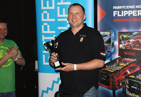 Bronze medal winner, Laszlo Horn