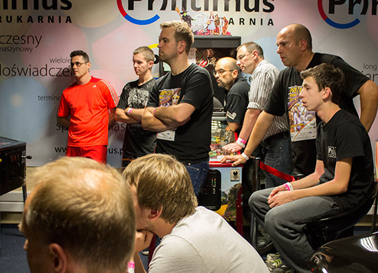 The audience for the final of the A-Division