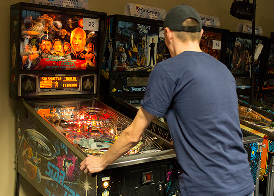Lukasz begins the third game on Star Trek: The Next Generation