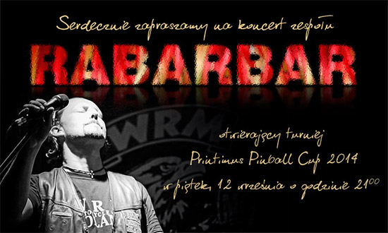 The flyer for their performance