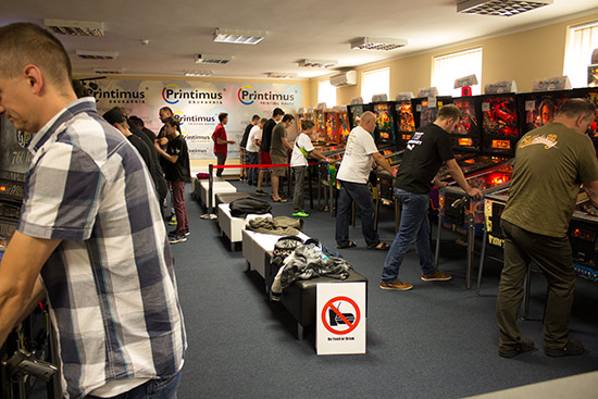 Inside the Printimus building on Friday
