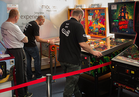 The remaining three Classic Tournament machines