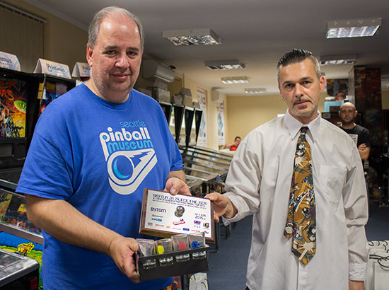 Second place, Martin Ayub