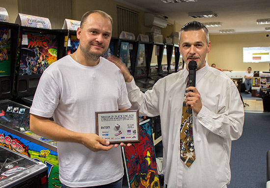 Second place, Mariusz Tkacz