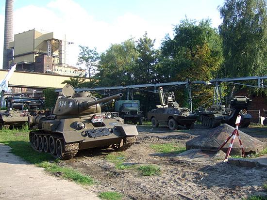 The Muzeum Techniki Wojskowej in Zabrze