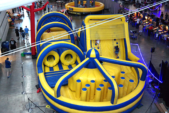 There were many rides for the kids (and me) to keep everyone happy