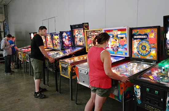 Some more of the free play pinballs