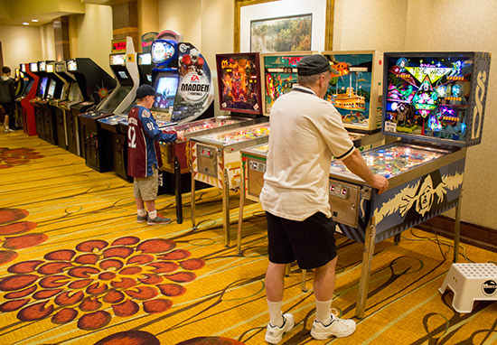 More machines in the side room