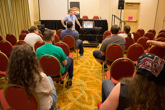Aaron hosts the first PinChat