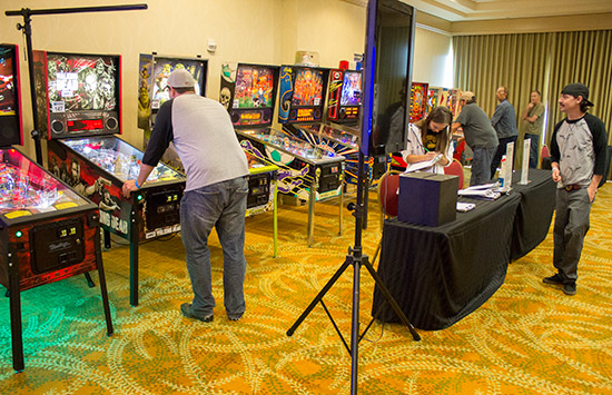 The tournaments had just started but soon became busier