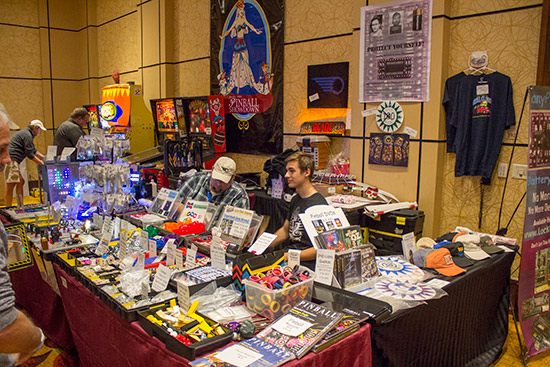 Rob's Lock When Lit had a stand on the right-hand side of the hall