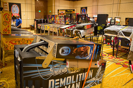 More machines to get ready for the opening