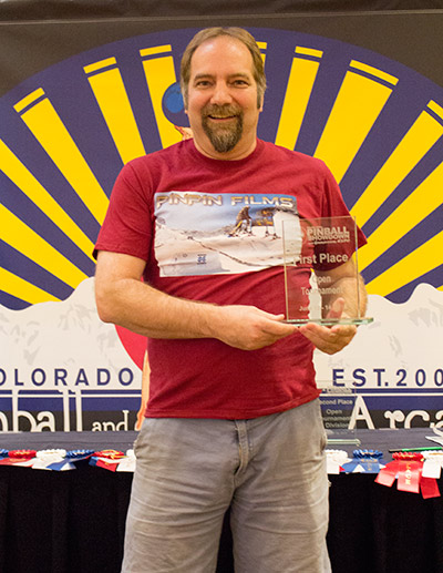 Winner of the Open Tournament, Donavan Stepp