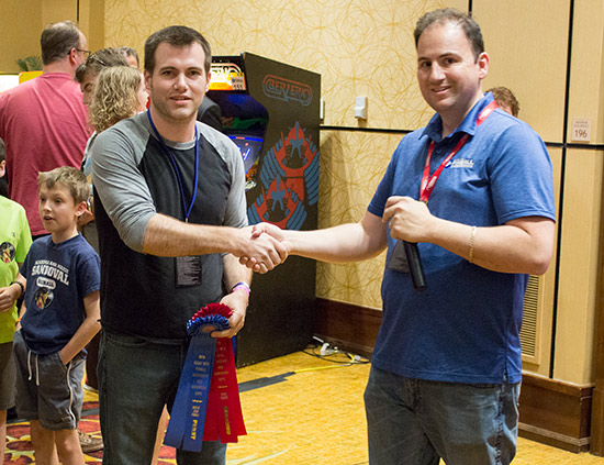 Ryan Grant wins Best of Show - Pinball