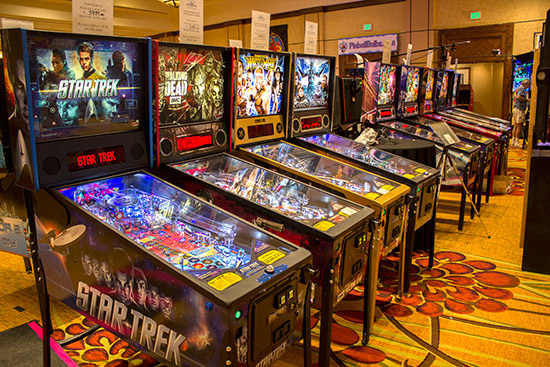 Ghostbusters was part of an impressive selection of Stern games from Games Exchange