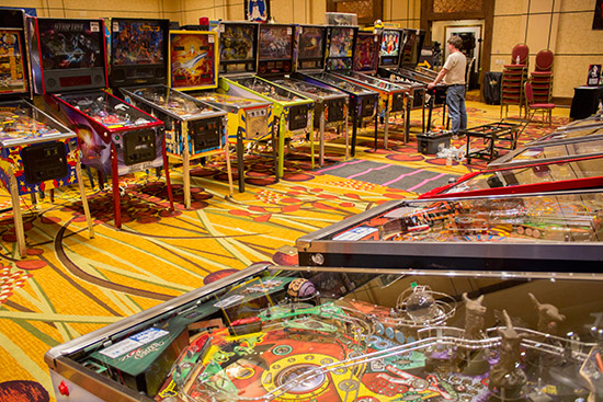 Lots more to play elsewhere in the hall