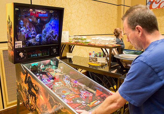 Next door was Spooky Pinball's Rob Zombie's Spookshow International