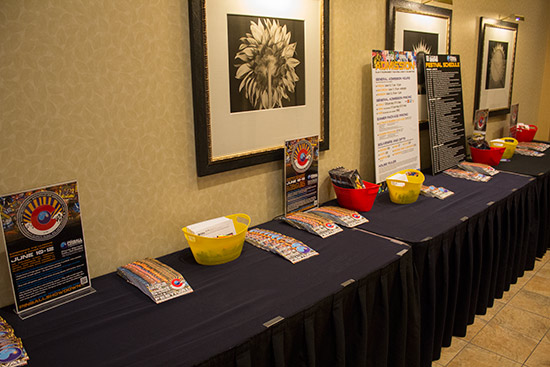 Information cards and feedback forms