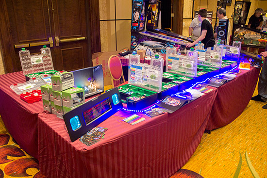 Pinball Bulbs had their replacement LED lamps along with other game mods