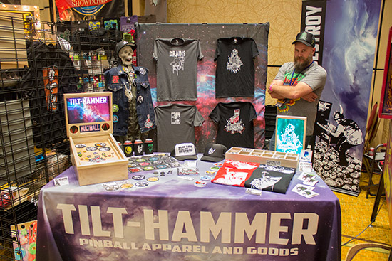 Tilt Hammer were certainly there with clothing and patches
