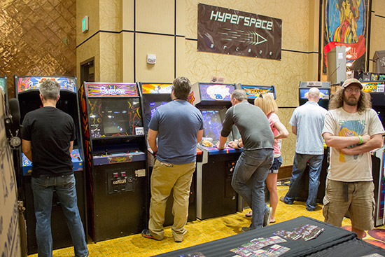 Hyperspace Arcade had a bunch of interesting video games