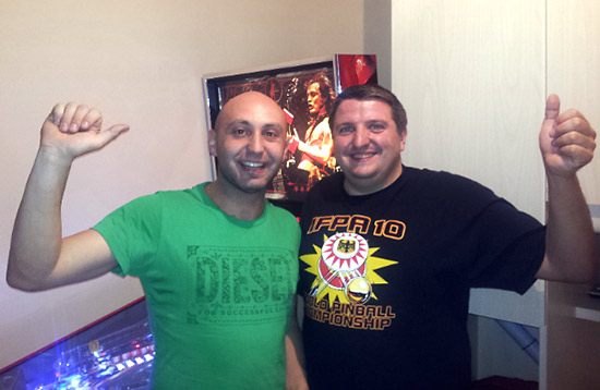 Franck Bona from France joined Daniele Celestino Acciari in Rome