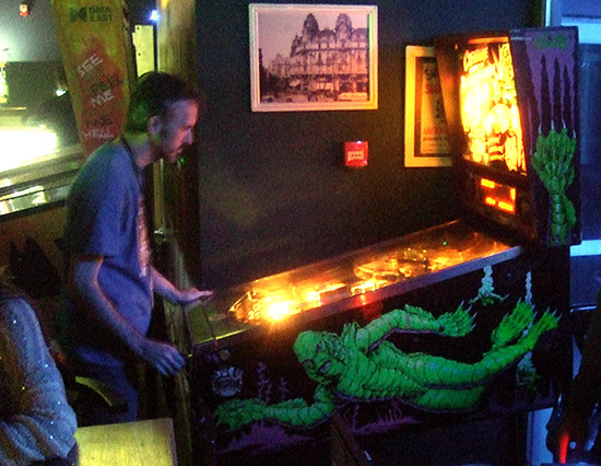 Olivier Francq on Creature from the Black Lagoon in the first semi-final