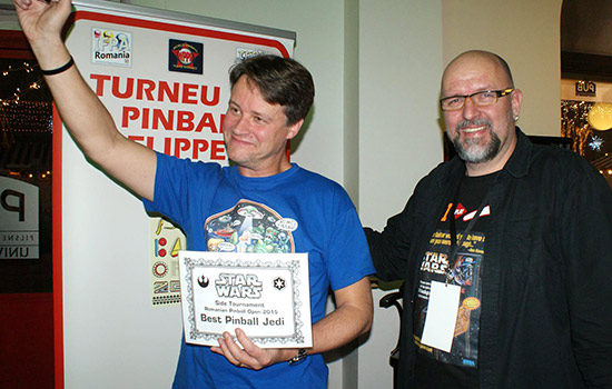 The Best Pinball Jedi was Lieven Engelbeen