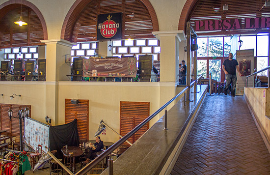 The location of the tournament machines