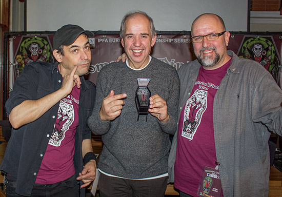 Winner of the Romanian Pinball Open 2016, Martin Ayub
