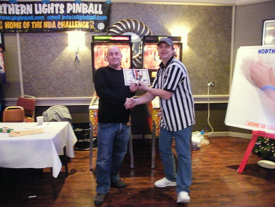 NBA Challenge winner, Neil Fellender