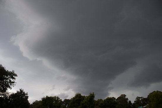 Rain's a-comin'