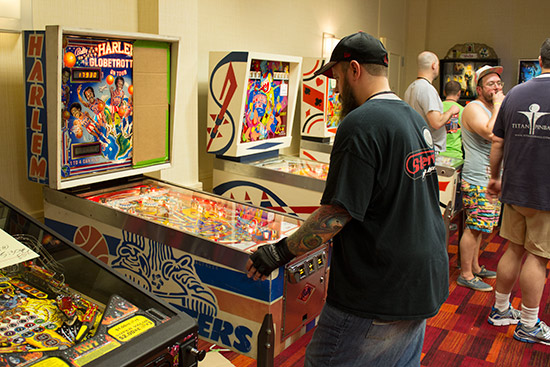 Playing in the main tournament