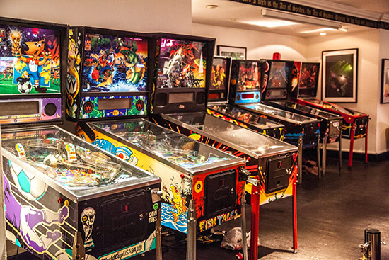 Main tournment machines