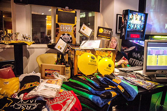 Prizes in the raffle