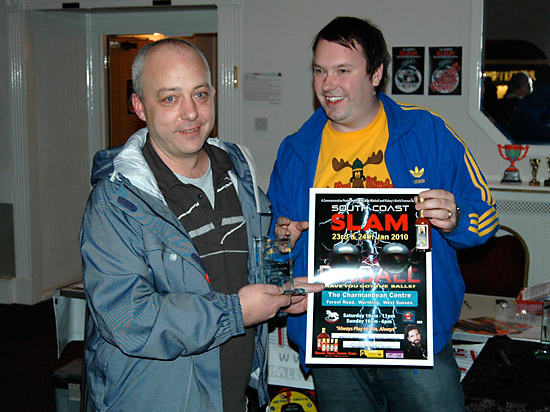 Fourth place - Sean Rowe