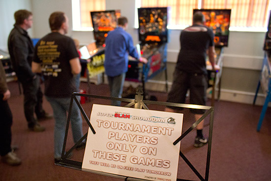 The tournament area
