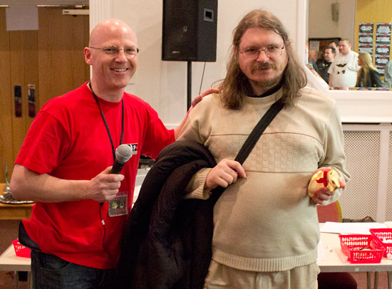 Second place, Dave Sanders