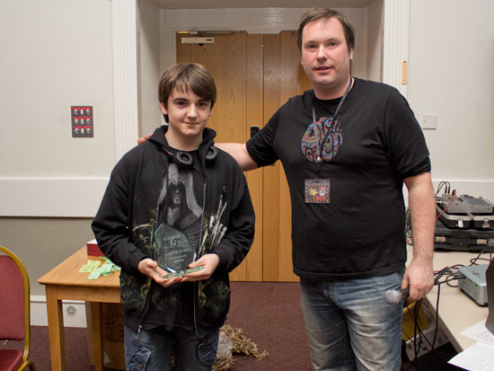 Martyn Raison wins the second trophy