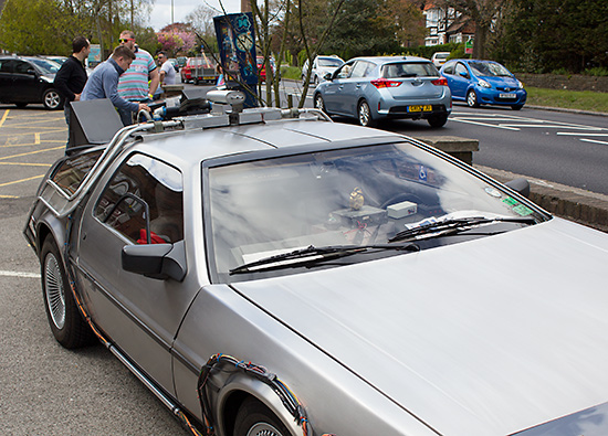 The BTTF DeLorean