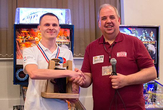 First place, Lukasz Romanowski