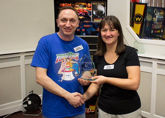 Second place, Peter Blakemore