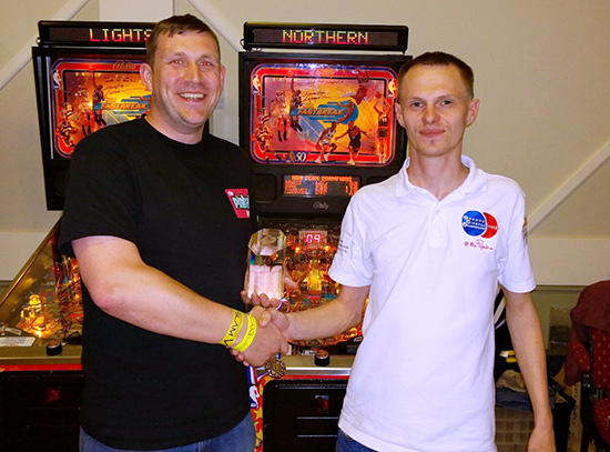 Second place, Lukasz Romanowski