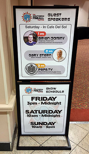 Poster advertising the seminars