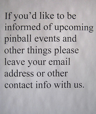 Announcement for other customers
