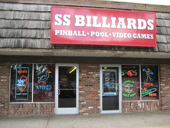 The ever-evolving front of the world famous SS Billiards