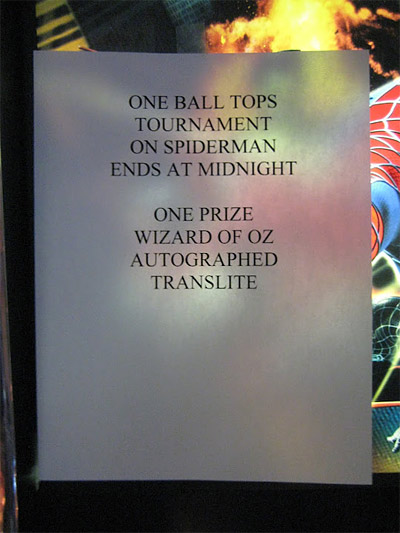 One-ball tournament game