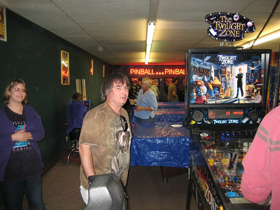 One person couldn’t keep away from the free video games
