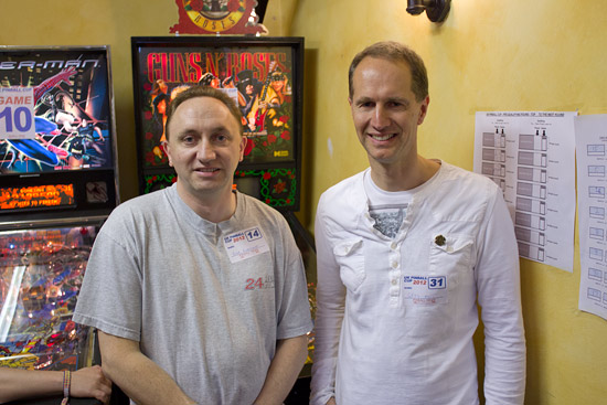 Peter and Greg