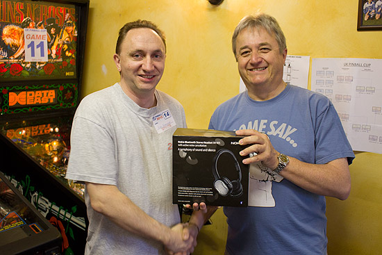 Second place, Peter Blakemore